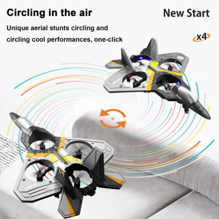 Fighter V17 Aero Jet Plane – EPP Foam RC Stunt Glider