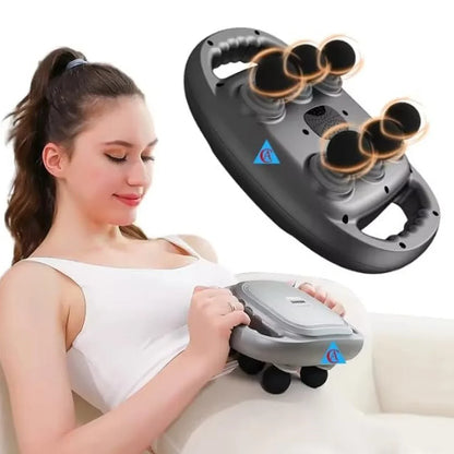 6-Head Deep Tissue Massage Gun – Ultimate Muscle Relief &amp; Recovery Tool