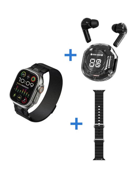 The New 2.3 Large-Screen Smart Watch and Bluetooth Handsfree D110