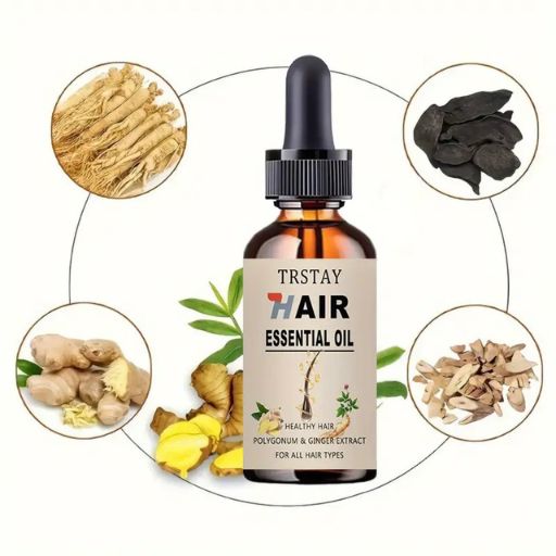 Luxurious Hair Care Essential Oil - Deep Moisturizing & Smoothing, Professional Formula with Hyaluronic Acid, Argan & Flaxseed Extracts for All Hair Types