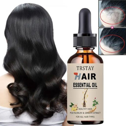 Luxurious Hair Care Essential Oil - Deep Moisturizing & Smoothing, Professional Formula with Hyaluronic Acid, Argan & Flaxseed Extracts for All Hair Types